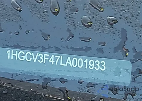 2020 Honda Accord Hybrid Ex from USA, damaged, VIN 1HGCV3F47LA001933